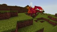 Red dragons could be weaker versions of the Ender dragon (Image via Mojang Studios || Spectral Studios)